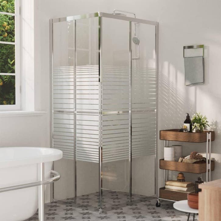 vidaXL Douchecabine 90x70x180 cm ESG, Bricolage & Construction, Sanitaire, Envoi