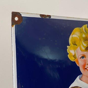 Mauxion - Reclamebord - 60x33cm - Gemaakt van dikke