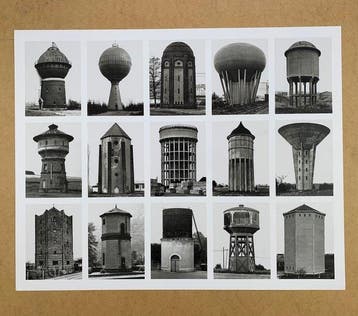 Bernd and Hilla Becher (After) - Water Towers Wassertürme -