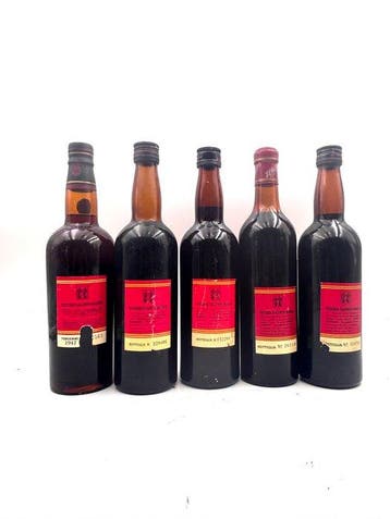 1947-1958-1961-1967x2 Ruffino: Vecchio Salento Bianco Croce, Verzamelen, Wijnen, Nieuw