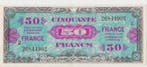 Frankreich F Vf 24/02 50 Francs 1945 Rueckseite France Se..., Verzenden, België