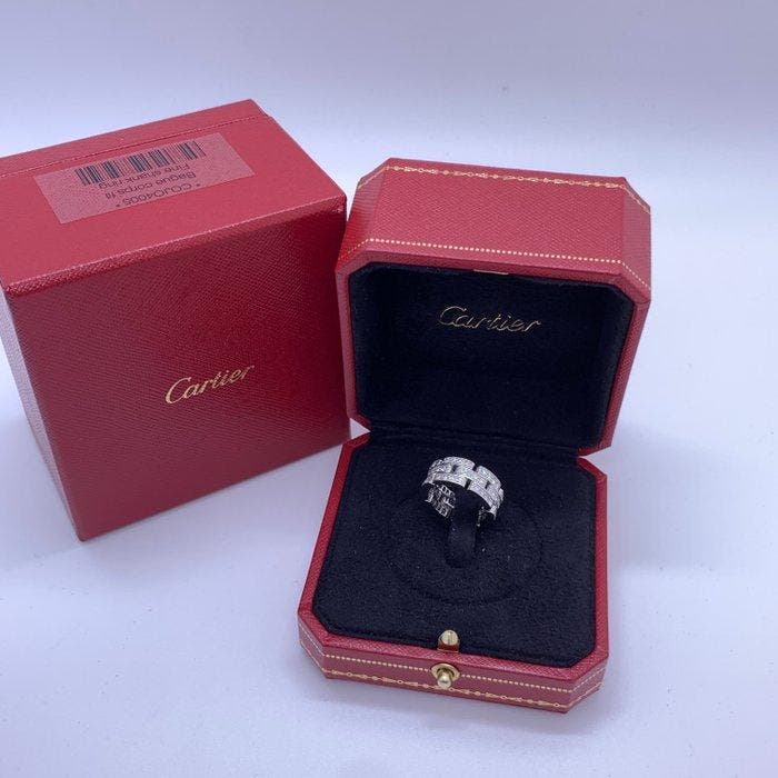 Cartier - Ring - 18 karaat Witgoud, Handtassen en Accessoires, Ringen