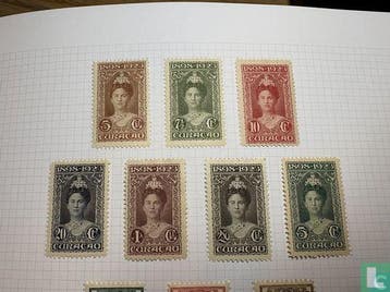 Curaçao - Regeringsjubileum Wilhelmina - 1923, Postzegels en Munten, Verzenden, Postfris