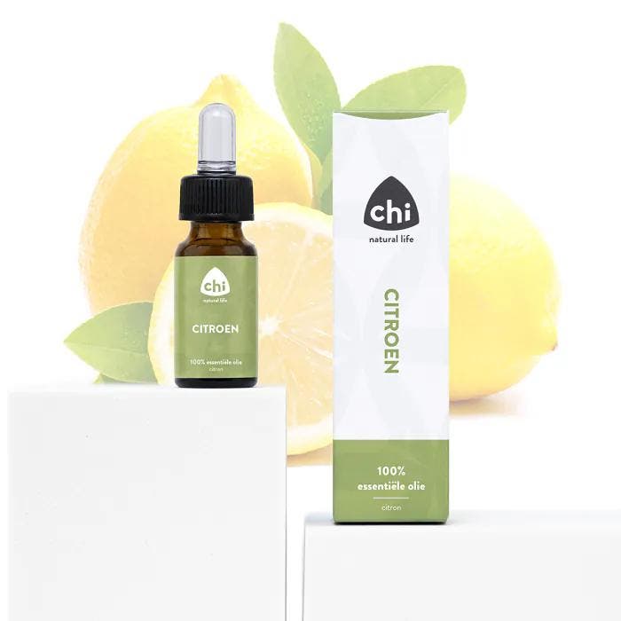 Citroen etherische olie, Cultivar - 10 ml - Chi Natural Life, Sport en Fitness, Gezondheidsproducten en Wellness, Ophalen of Verzenden