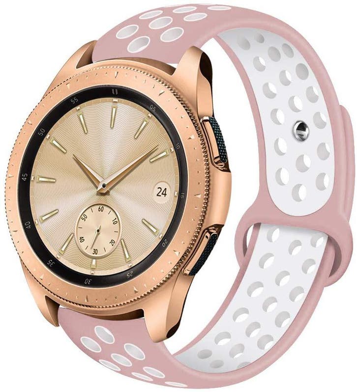 DrPhone Siliconen Polsband Galaxy Watch 40 mm & 42 mm - 20, Bijoux, Sacs & Beauté, Montres connectées, Envoi