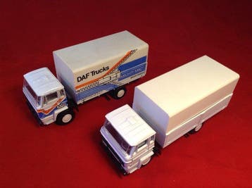 Lion Car - made in the Netherlands 1:43 - Model bestelwagen