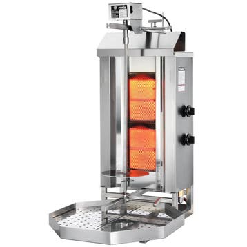 Dönergrill | STANDARD | Gas | 2 Branders | 5.6kW (2x 2.8kW), Verzenden