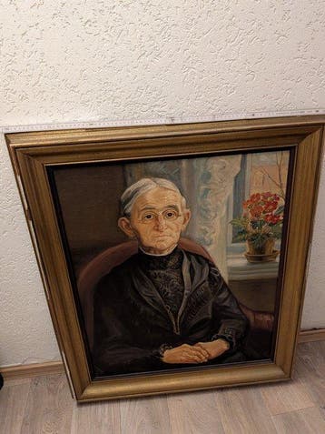 Freidank Schulz (1885-) - Die alte Dame
