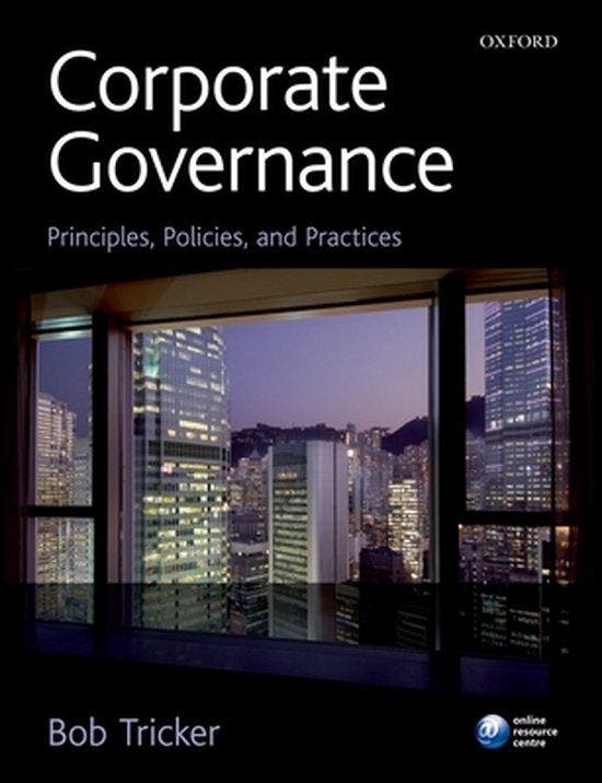 Corporate Governance 9780199552702 Bob Tricker, Livres, Langue | Anglais, Envoi