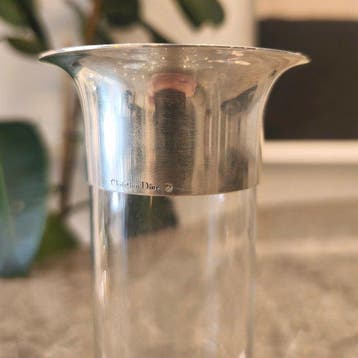 Christian Dior - Karaf - Glas, Verzilverd