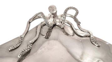 Schaal - Aluminium - Een grote sculpturale