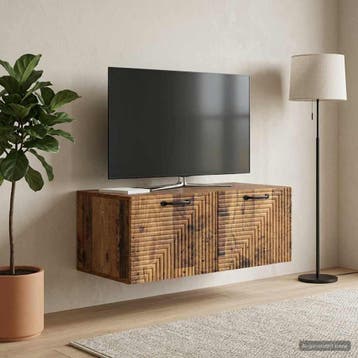 vidaXL Wandmontage TV-kast Oud hout 78,5 x 41 x 30 cm, Verzenden, Nieuw