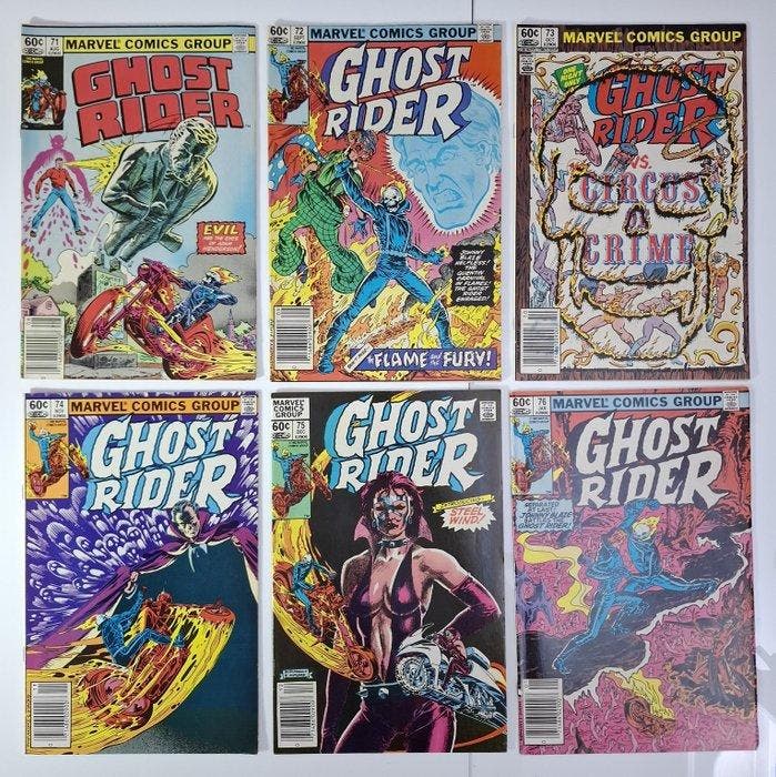 Ghost Rider - Ghost Rider Bronze Age Marvel Comic Run #71–80, Livres, BD | Comics