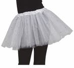 Witte Tutu Sterren 30cm, Verzenden
