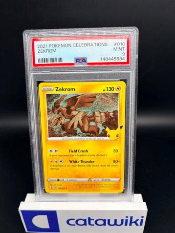 Pokémon - 1 Graded card - Zekrom 010/025 - Sword & Shield -