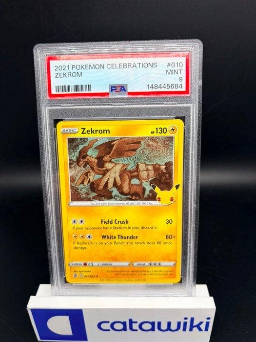 Pokémon - 1 Graded card - Zekrom 010/025 - Sword & Shield -, Hobby & Loisirs créatifs, Jeux de cartes à collectionner | Pokémon