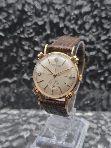 Ulysse Nardin - Chronometer 14ct Gold - Sector Dial - Heren, Handtassen en Accessoires, Horloges | Heren, Nieuw