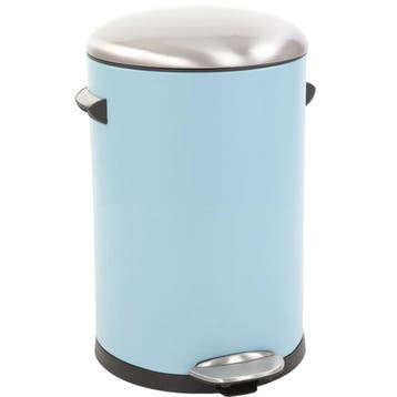 Pedaalemmer | BELLE DELUXE | Lichtblauw | 12L | Klapdeksel, Verzenden, Nieuw in verpakking