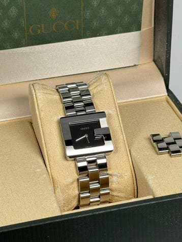 Gucci - NOS Ladies Watch - Box & Papers - Zonder, Nieuw