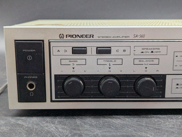Pioneer - SA-560 Solid state versterker, TV, Hi-fi & Vidéo, Radios