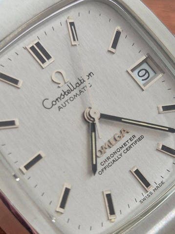 Omega - Constellation - TV dial - Homme - 1975