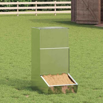vidaXL Varkensvoeder Zilver 55 x 38 x 76 cm 20 kg Gegevens, Verzenden, Nieuw