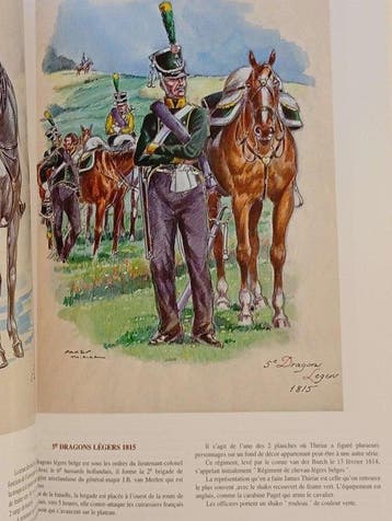 Lot: Les planches de la Belle Alliance: Les uniformes