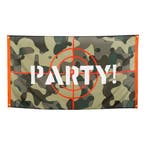 Leger Party Vlag 90cm, Verzenden, Nieuw
