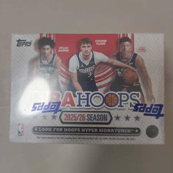 2025/26 Topps NBA Hoops Cooper Flagg Emballage d’origine - 1
