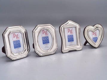 PG-Miani Argenteria - Fotolijst (4) - .925 zilver - uit de