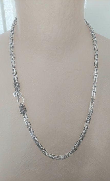 Zonder minimumprijs - Halsketting Zilver, 71 gram, Bijoux, Sacs & Beauté, Colliers