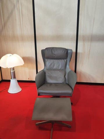 Cassina - Mario Bellini - Fauteuil - CAB Lounge 423 - Leder