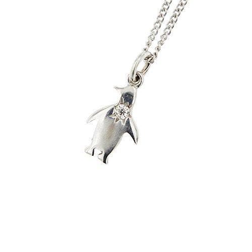 Dodo - Ketting met hanger - 18 karaat Witgoud Diamant, Bijoux, Sacs & Beauté, Bijoux anciens