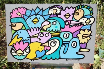 Kev Munday - Busy Bird House