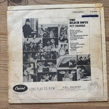 The Beach Boys - Pet Sounds [first UK mono pressing] -