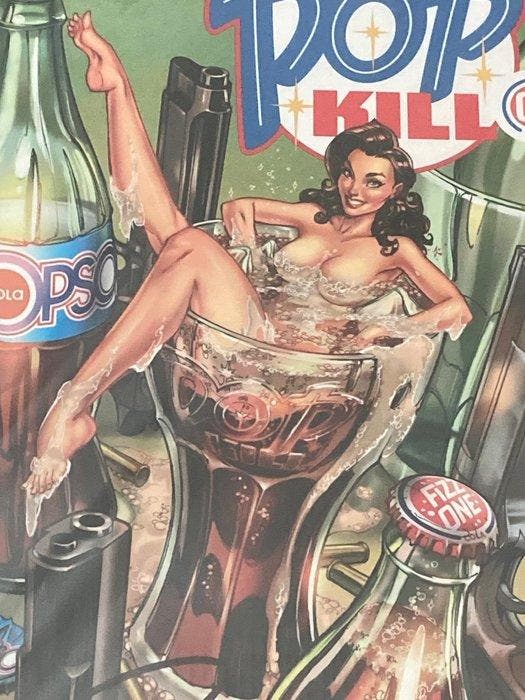 Pop Kill 4 - Pop Kill #4 J. Scott Campbell Frisky Variant, Boeken, Strips | Comics