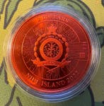 Niue. 2 Dollars 2022 Bitcoin (Zonder minimumprijs)