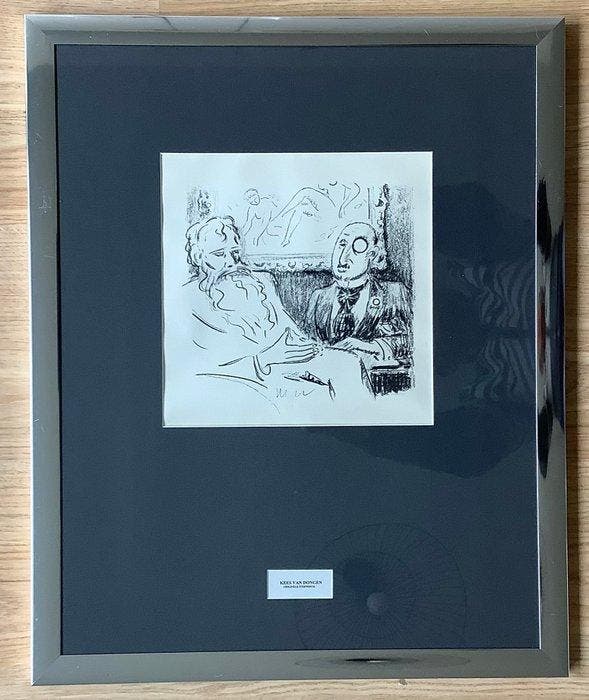 Kees Van Dongen (1877-1968) - La révolte des anges (Heren op, Antiek en Kunst, Antiek | Overige Antiek