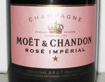 Moët & Chandon, Impérial Rosé - Champagne Brut - 4 Flessen