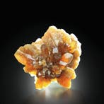 Sans réserve ! Incroyable amas de quartz citrine doré en