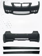 BMW E90 05-08 M3-stijl bodykit – 4-uitlaat + sideskirts, Auto-onderdelen, Nieuw, Voor, BMW, Bumper