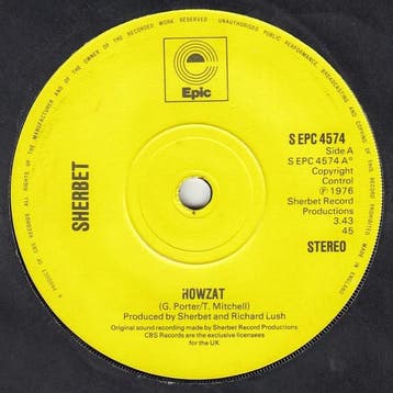 Sherbet - Howzat, Verzenden, Gebruikt