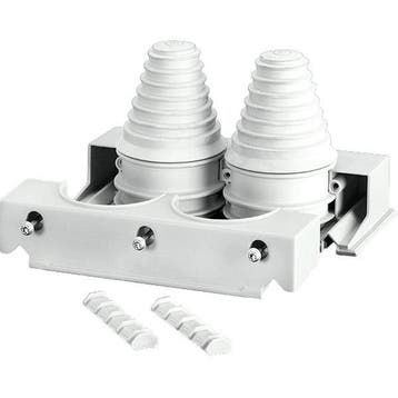 Hensel Enystar Entrée de câble Bride murale 2X 30-72mm - FP, Verzenden, Nieuw
