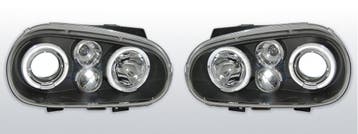 Koplampen Angel Eyes | geschikt voor Volkswagen Golf 4 1997-, Auto-onderdelen, Verzenden, Nieuw, Volkswagen
