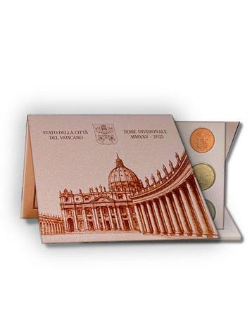 Vaticaan. Year Set (BU) 2025/2026 (2 sets) (Zonder