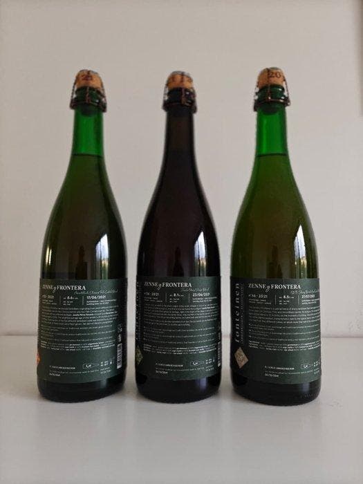 3 Fonteinen - Zenne y Frontera blend n° 53, 56, 66 - 75cl -, Collections, Vins