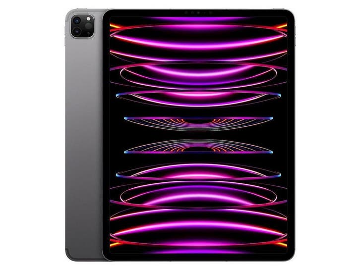 Apple iPad Pro (2022, M2 series) - Spacegrijs - 256 GB -, Computers en Software, Apple iPads, Zo goed als nieuw, Verzenden
