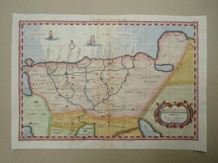 Afrika - Egypte / Nijl; Claudius Ptolemy - Appendix Tab.III., Livres, Atlas & Cartes géographiques