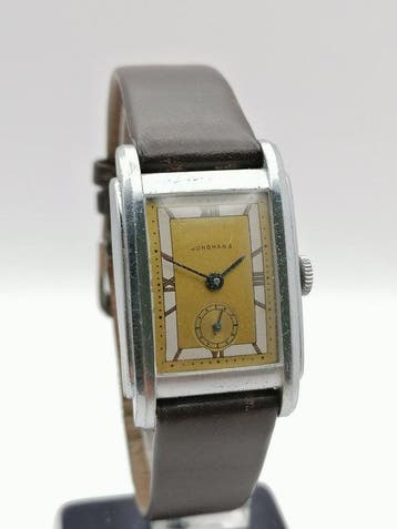 Junghans - Art Deco Tank Uhr - Zonder minimumprijs - Vintage, Nieuw