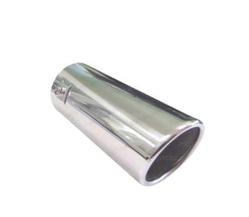 EMBOUT DÉCHAPPEMENT ROND INOX 65MM, Verzenden